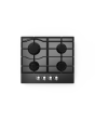 Apelson Appliances Uk Ltd UBGOG601BK/N 60Cm Gas On Glass Hob