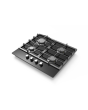 Apelson Appliances Uk Ltd UBGOG601BK/N 60Cm Gas On Glass Hob