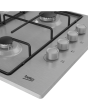 Beko CIHYG21SX 61cm Gas Hob - Stainless Steel