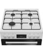 Beko FDD6231W/MG 60 Cm Dual Fuel Cooker