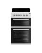 Beko KDVC563AW/R 50Cm Electric Cooker With Ceramic Hob