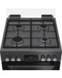 Blomberg GGRN655N 60Cm Gas Double Oven With Glass Lid