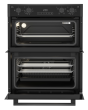 Blomberg Rotn9202dx 59.4Cm Built Under Electric Double Oven - Dark Steel