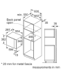 Bosch BFL523MS0B/MG Built In Microwave