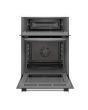 Bosch MBS533BS0B 59.4cm Built In Electric Double Oven with 3D Hot Air - Stainless Steel