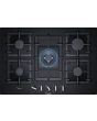 Bosch PPQ7A6B90 Five Burner Glass On Gas Hob 
