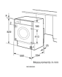 Bosch WKD28352GB/MG Serie | 4 7/4 Kg Integrated Washer Dryer