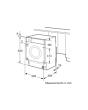 Bosch WKD28542GB/MG Bosch 7/4Kg Integrated Washer Dryer 