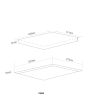 Caple C889G 5 Burner Gas Hob