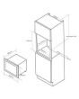 Caple CM123 Built In Microwave