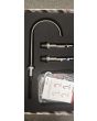 Caple JOY/BS/OG Joya 3 Hole Dual Lever Tap Black Steel