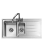 Caple REL150R/OG Rello 150 Stainless Steel Sink With Drainer