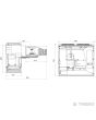 Combisteel 7469.1110//GR Negative Wall-Mounted Unit