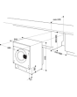Hotpoint BIWMHG81485/R 8Kg 1400 Spin Integrated Washing Machine