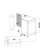 Hotpoint H8FHP51XUK/R Freestanding 60Cm Dishwasher