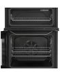 Hotpoint HDE6VDCX/R 60Cm Electric Cooker With Ceramic Hob