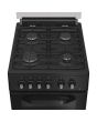 Hotpoint HDG5GCB/R 50Cm Gas Double Cooker