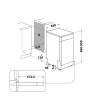 Hotpoint HP2FE10CS90SUK/R Slimline Freestanding Dishwasher