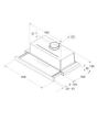 Hotpoint HSFX.1/1/R TELESCOPIC COOKER HOOD
