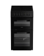 Hotpoint HTE5VCB/R 50Cm Electric Ceramic Cooker
