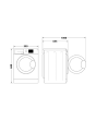 Hotpoint NTM118X3XBUK/R 8Kg Heat Pump Dryer