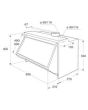 Indesit IAEINT66LSGR/R 60Cm Integrated Swing Hood