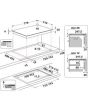 Indesit IB21B77NE/R 77Cm Induction Hob