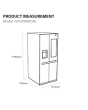 Lg GSXV90MCAE Frost Free American Style Fridge Freezer