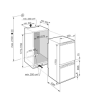 Liebherr SICND5153 Frost Free Integrated Fridge Freezer