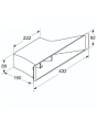 Siemens HZ9VRPD1/MG Plinth Diffuser