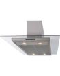 Siemens LF97GBM50B/MG 90Cm Clear Glass Island Hood