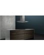 Siemens LF97GBM50B/MG 90Cm Clear Glass Island Hood