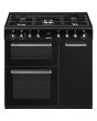 Smeg Uk CX93GMBL 90Cm Dual Fuel Range Cooker