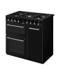 Smeg Uk CX93GMBL 90Cm Dual Fuel Range Cooker
