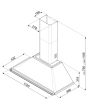 Smeg Uk KT110GRE Victoria 110Cm Chimney Hood
