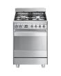 Smeg Uk SUK61PX8 60cm Dual Fuel Cooker