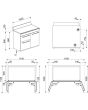 Smeg Uk TR103GR 100Cm Victoria Dual Fuel Range Cooker