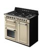 Smeg TR103P Victoria 100Cm Dual Fuel Range Cooker Cream