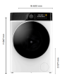 Tesla TWM101400W Freestanding 10Kg 1400Rpm Washing Machine