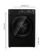 Tesla TWM81400B Freestanding 8Kg 1400Rpm Washing Machine