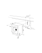 Whirlpool BIWMWG91485/R 9Kg 1400 Spin Integrated Washing Machine