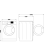 Whirlpool FFTM229X2B/R 9Kg Heat Pump Dryer