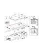 Whirlpool WFS3977NE/R 75Cm Induction Hob 4 Zones