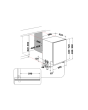 Whirlpool WIC3C26N/R Integrated Dishwasher