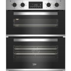 Beko CTFY22309X 59.4cm Built under Electric Double Oven - Stainless Steel