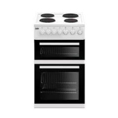 Beko EDP503W 50Cm Electric Double Oven With Grill Cooker - White