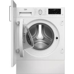 Beko WTIK84122/R Integrated 8Kg 1400Rpm Washing Machine With Recycledtub
