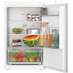 Bosch KIR21NSE0/MG Series 2 Built-In Larder Fridge With Sliding Hinge