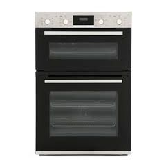 Bosch MBS533BS0B 59.4cm Built In Electric Double Oven with 3D Hot Air - Stainless Steel