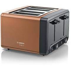 Bosch TAT4P449GB 4 Slice Toaster